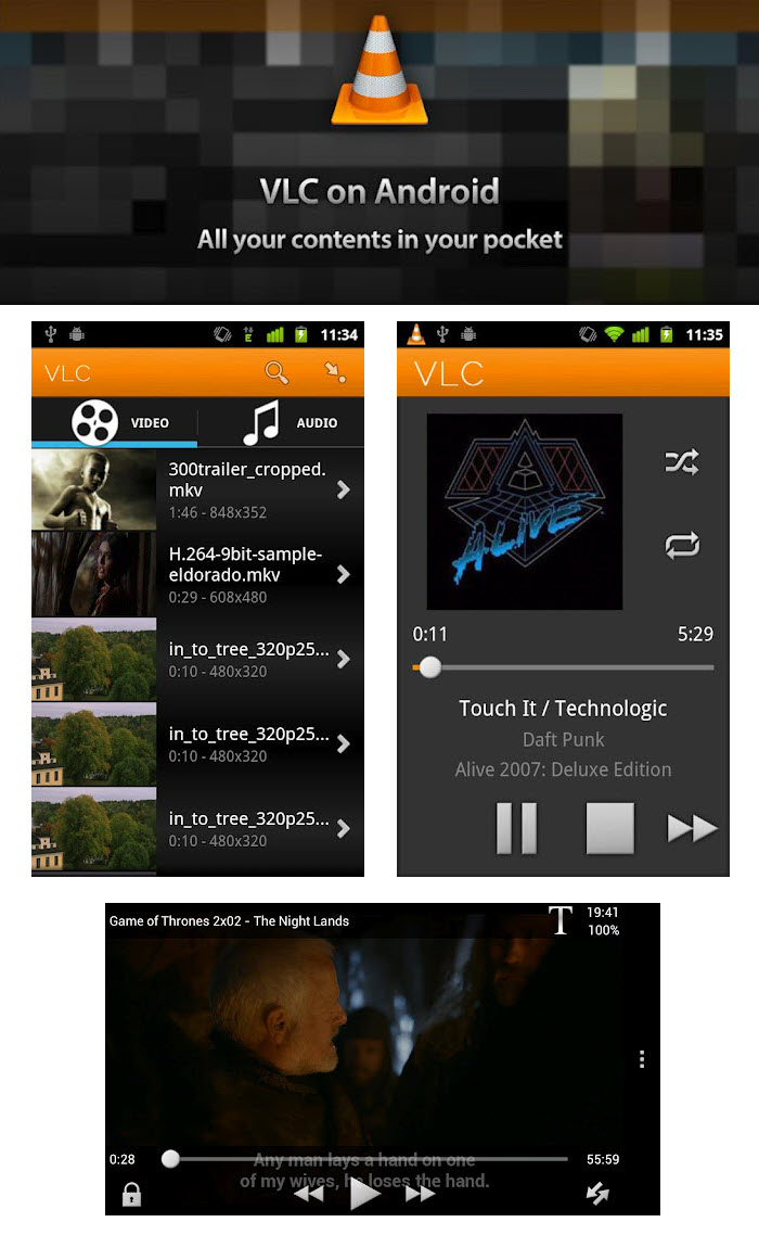 Android media player download